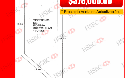 Fracc. Residencial Los Prados, CD. Victoria, Tamaulipas. HSBC